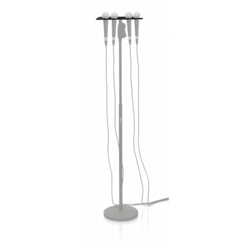 Держатель-лоток для четырех ручных микрофонов Gator Frameworks GFW-MIC-4TRAY Multi Mic Holder Four (4) Mics